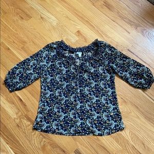 Old Navy Boho Sheer Blouse